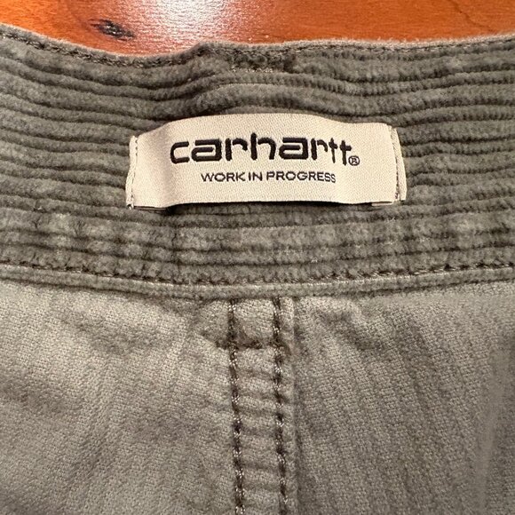 Carhartt WIP Work In Progress Corduroy Wide Leg Jen's Pants Women's 30 - Picture 7 of 8